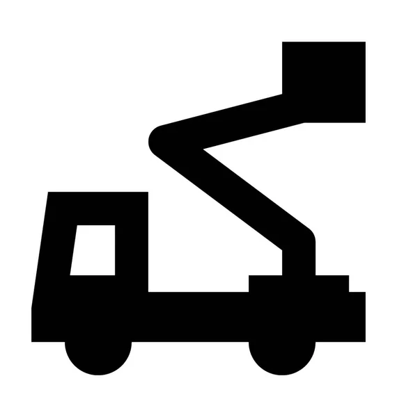 Icono del vector de la grúa — Vector de stock