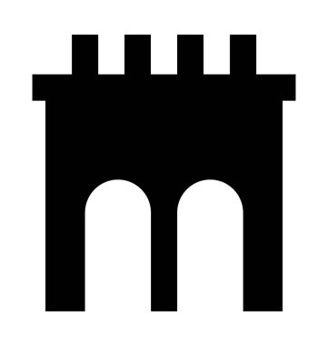  Müze vektör simgesi