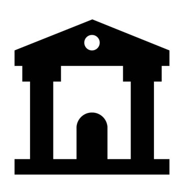  Adliye vektör simgesi