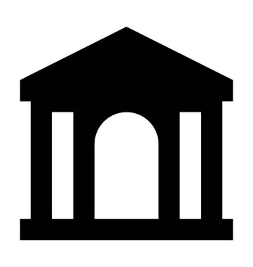  Adliye vektör simgesi