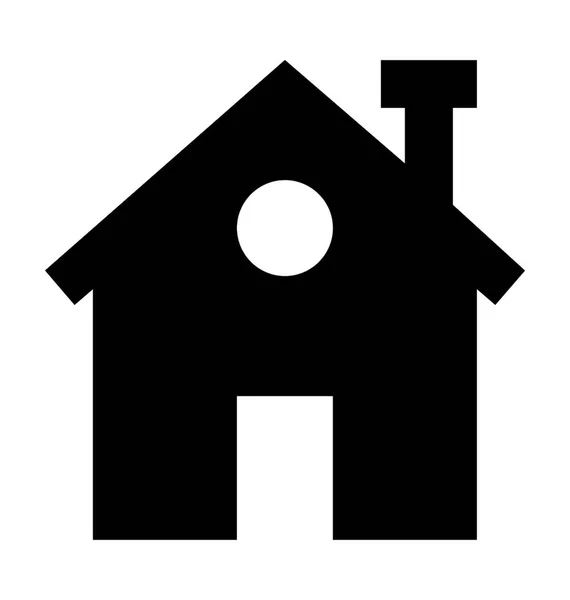 Landhaus-Vektorsymbol — Stockvektor
