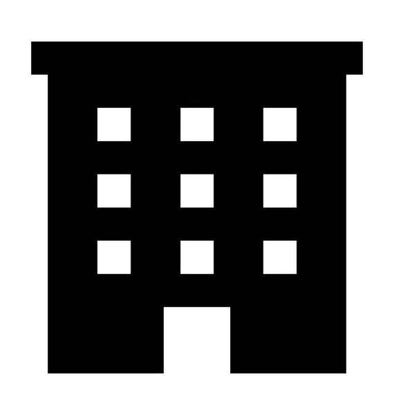 Apartmány vektorové ikony — Stockový vektor