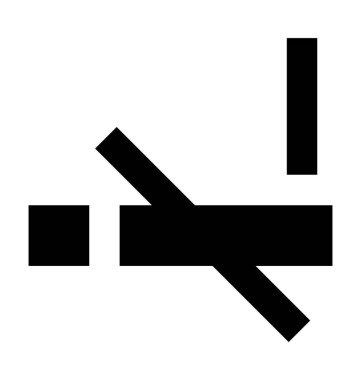  Sigara içme vektörü simgesi yok