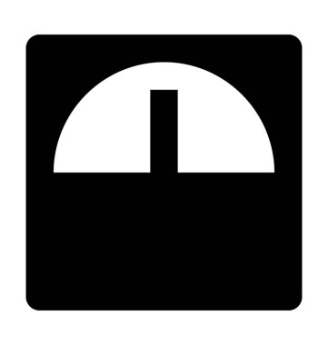  tartılama makinesi vektör simgesi