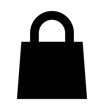  alışveriş poşeti vektör simgesi