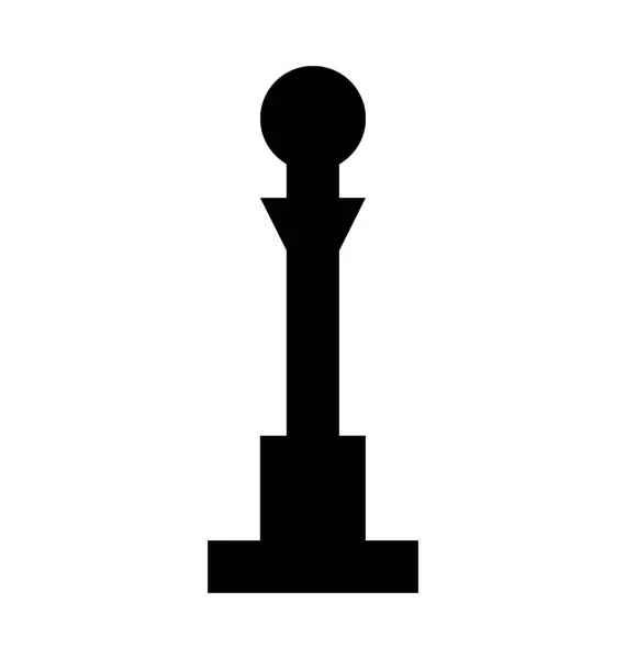 Icône vectorielle de lampadaire — Image vectorielle