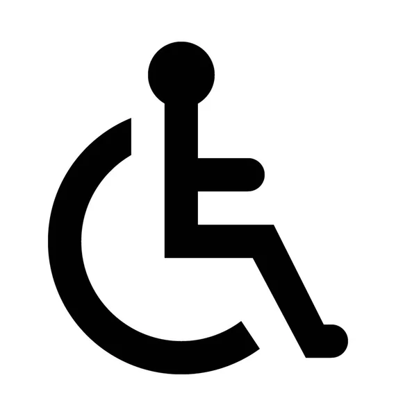 Icona vettoriale Handicap — Vettoriale Stock