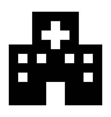  Hastane Vektör Simgesi