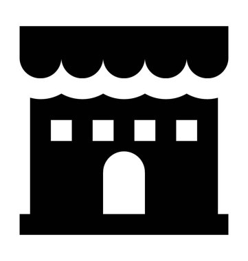  Mağaza vektör simgesi