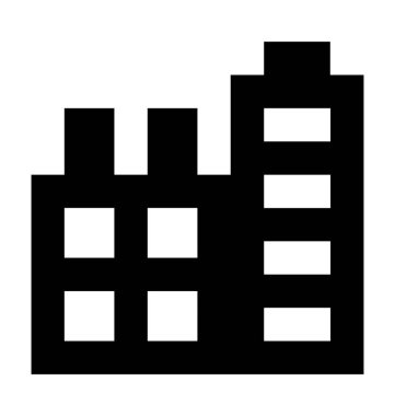  Fabrika vektör simgesi