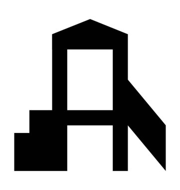  Eğlence Parkı vektör simgesi