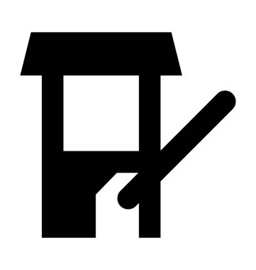  Denetim noktası vektör simgesi