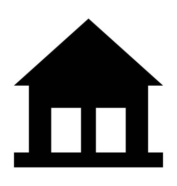  Ev vektörü simgesi