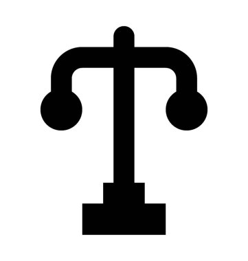  Sokak lambası vektör simgesi