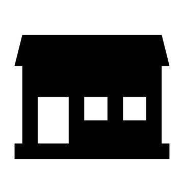  Ev vektörü simgesi