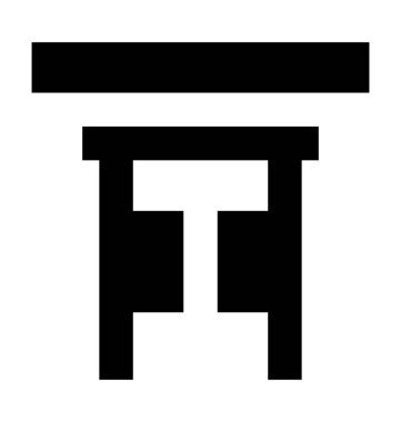  Portal vektör simgesi 