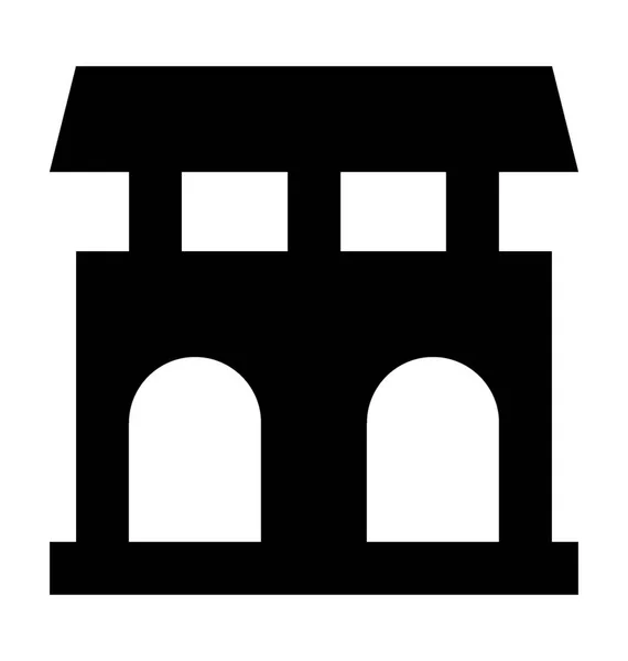 Arkitekturen vektor icon — Stock vektor