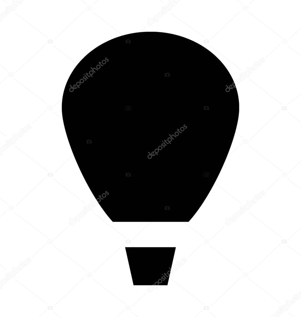  Air Balloon Vector Icon