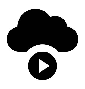  Bulut ortam vektör simgesi