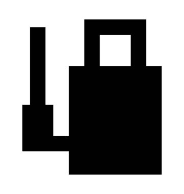  USB adaptörü vektör simgesi