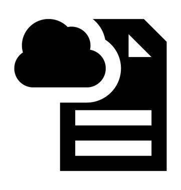  Gökyüzü Dokümanlar vektör simgesi