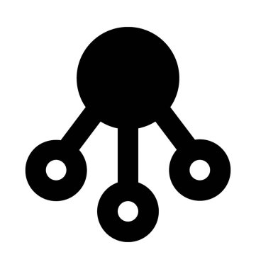  bulut ağ vektör simgesi