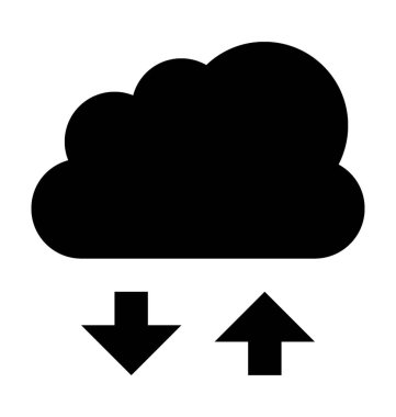  bulut hesaplama vektörü simgesi