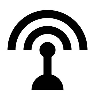  WiFi alanına vektör simgesi