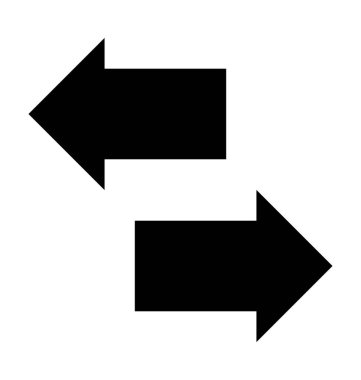  Veri paylaşımı vektör simgesi