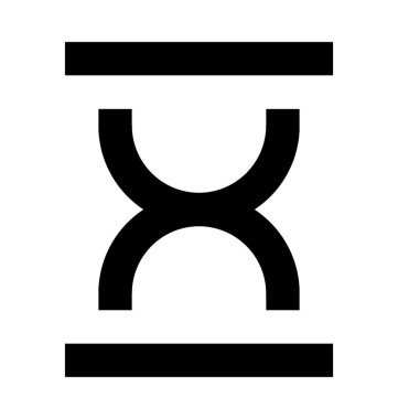  Kum Saati vektör simgesi