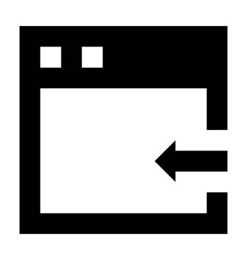  İçe aktarma veri vektör simgesi