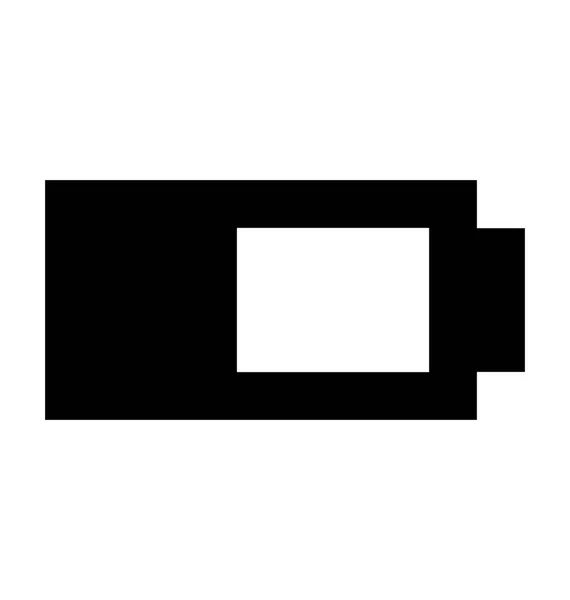 Icono del vector de batería — Archivo Imágenes Vectoriales