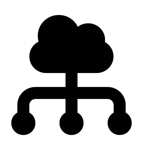 Обмен облаками векторная икона — стоковый вектор