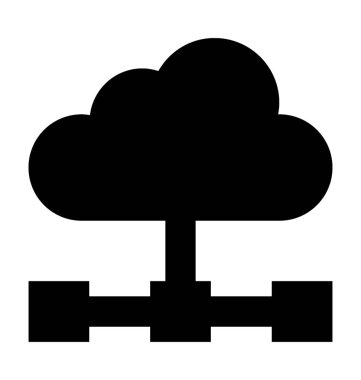  Vektör simge paylaşımı bulut