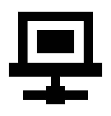  Vektör simge ağ paylaşılan 