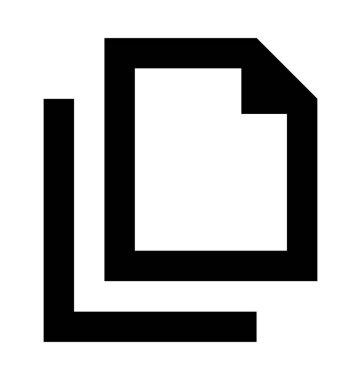  Belge vektör simgesi