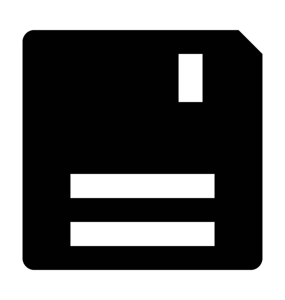 Floppy Vector Icono — Archivo Imágenes Vectoriales