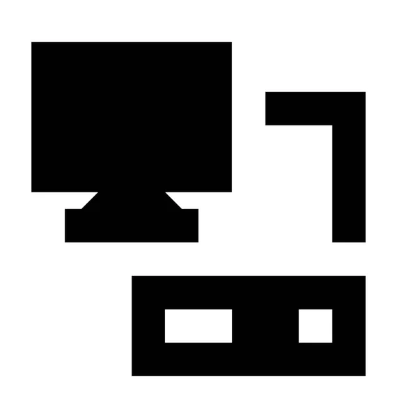 Icône vectorielle Serveur informatique — Image vectorielle