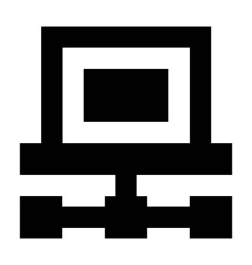  sunucu ağ vektör simgesi 