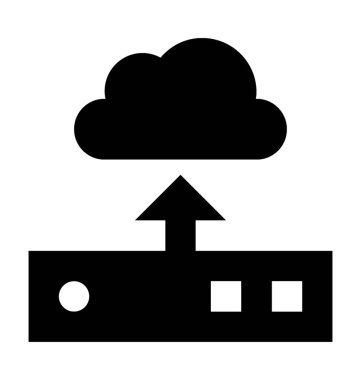  Yükleme vektör simge bulut