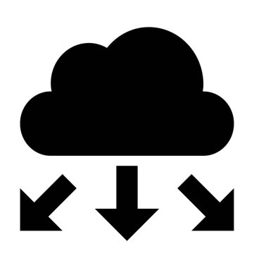  Vektör simge paylaşımı bulut