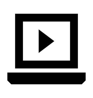  ortam oynatıcı vektör simgesi