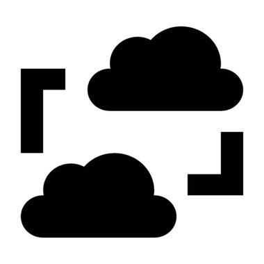  Vektör simge paylaşımı bulut