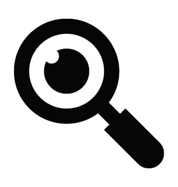  Büyüteç vektör simgesi