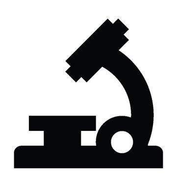  Mikroskop Vektör Simgesi