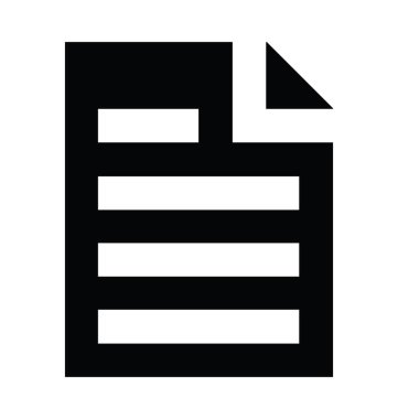  Belge vektör simgesi