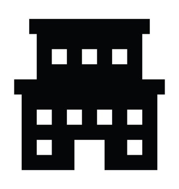  okul oluşturma vektör simgesi