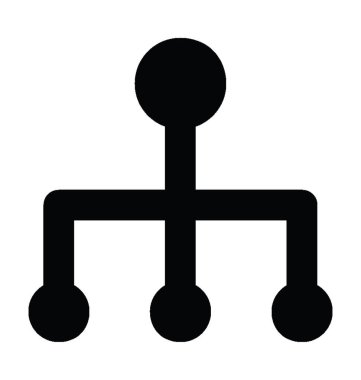  hiyerarşi vektör simgesi