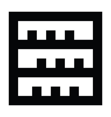  Kitap raf vektör simgesi