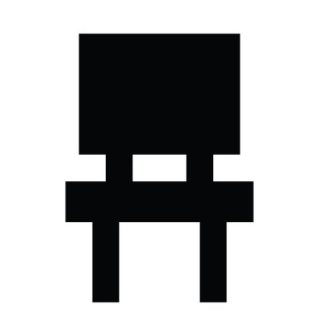  şövale vektör simgesi